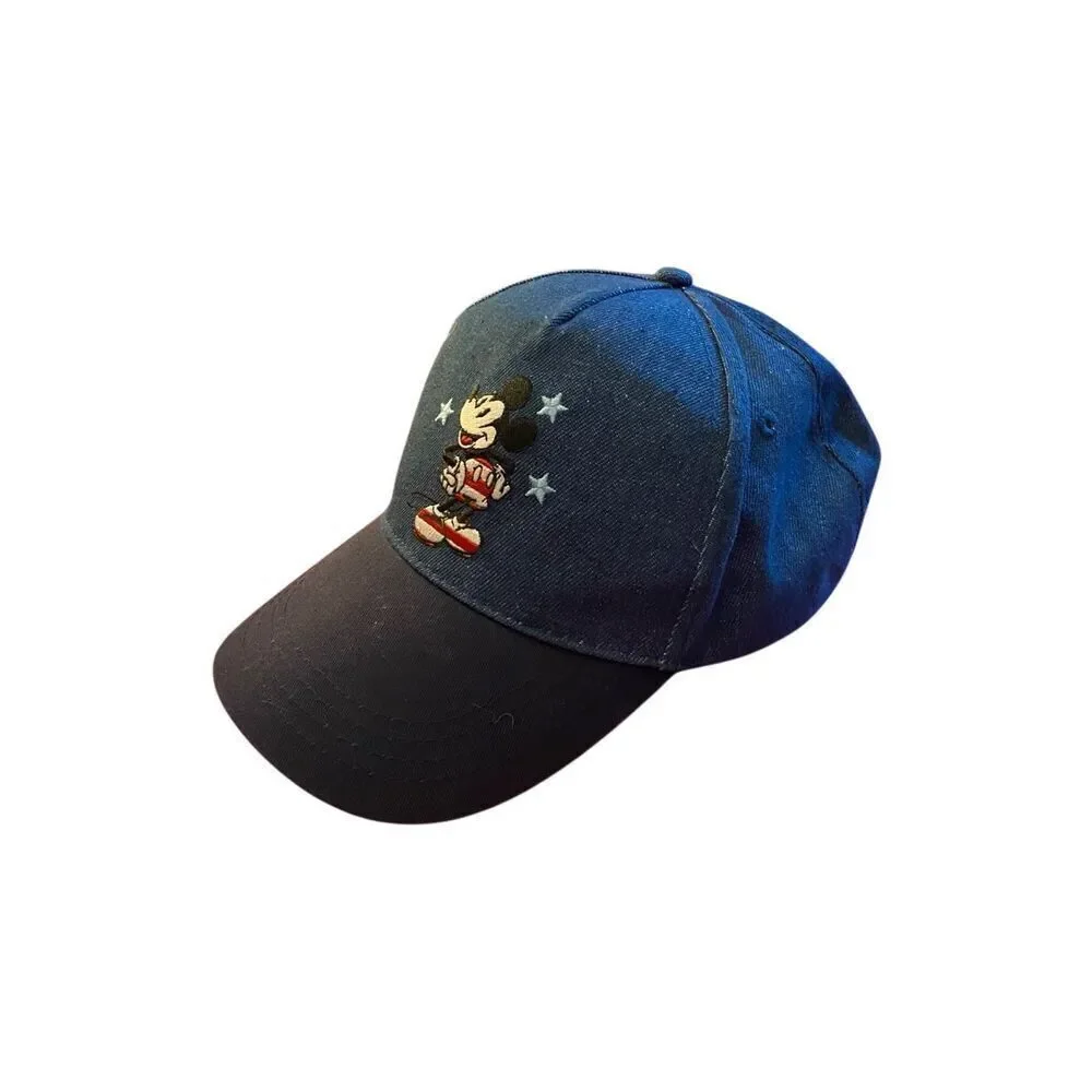 Disney Mickey Mouse stars and stripes denim adjustable ball cat